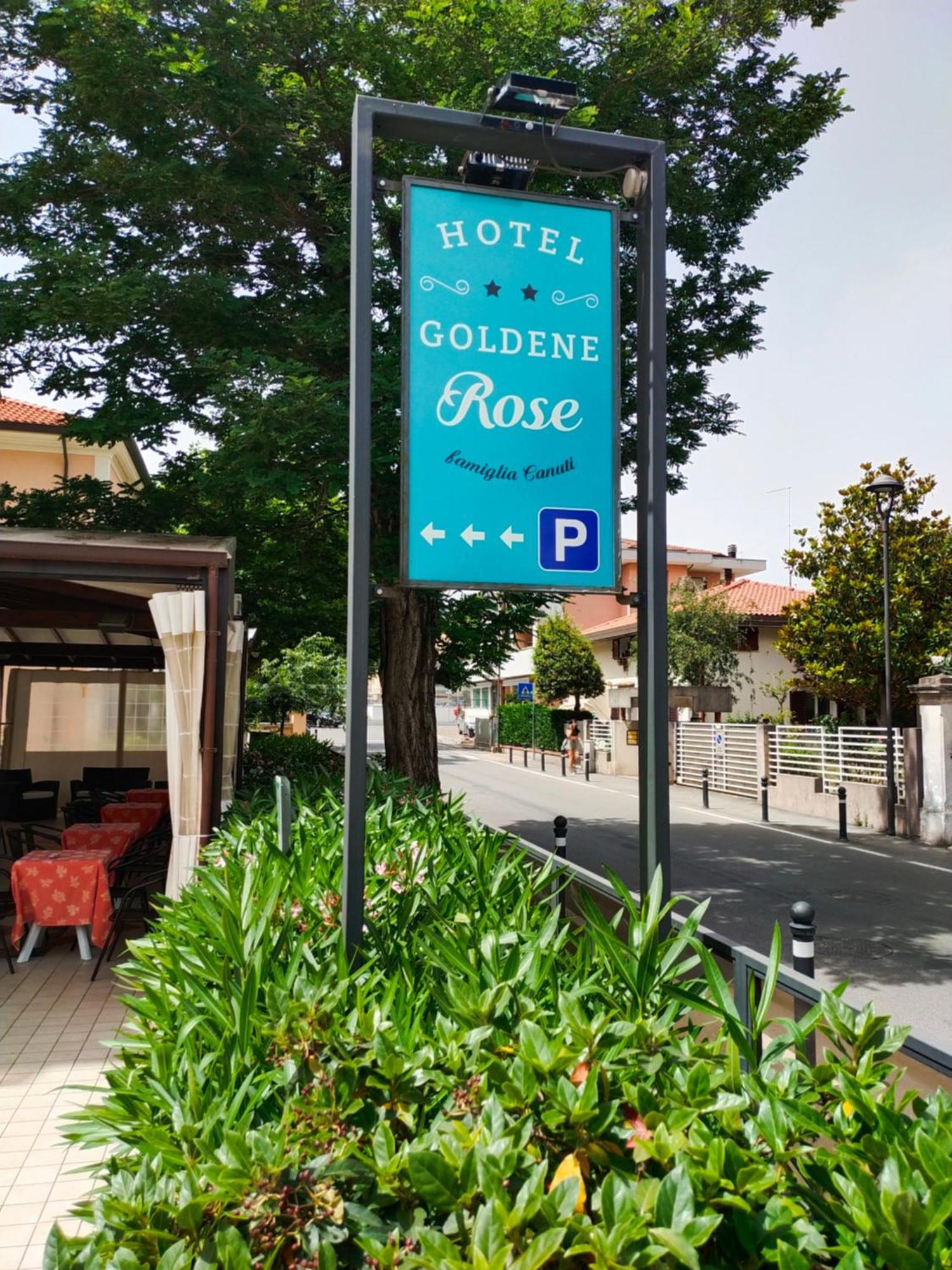 Hotel Goldene Rose ريميني المظهر الخارجي الصورة